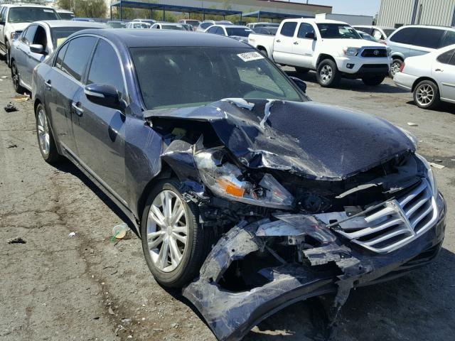 KMHGC46F59U048913 - 2009 HYUNDAI GENESIS 4. BLUE photo 1