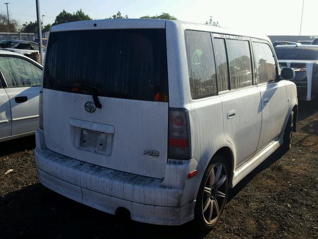 JTLKT324240168735 - 2004 TOYOTA SCION XB Weiß Foto 4