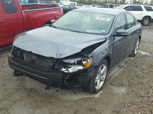 1VWAS7A30FC120188 - 2015 VOLKSWAGEN PASSAT S Մոխրագույն լուսանկար 2