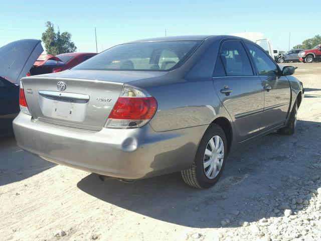 4T1BE32K36U652070 - 2006 TOYOTA CAMRY LE CHARCOAL photo 4