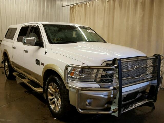 1C6RR7PT3ES341322 - 2014 RAM 1500 LONGH WHITE photo 1