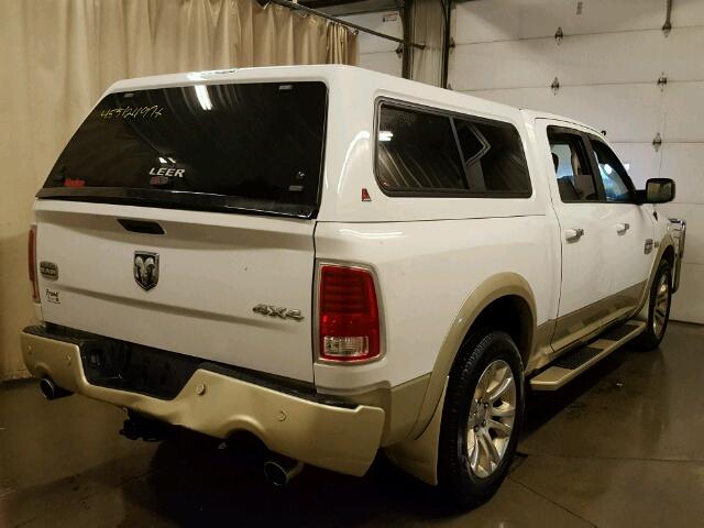 1C6RR7PT3ES341322 - 2014 RAM 1500 LONGH WHITE photo 4