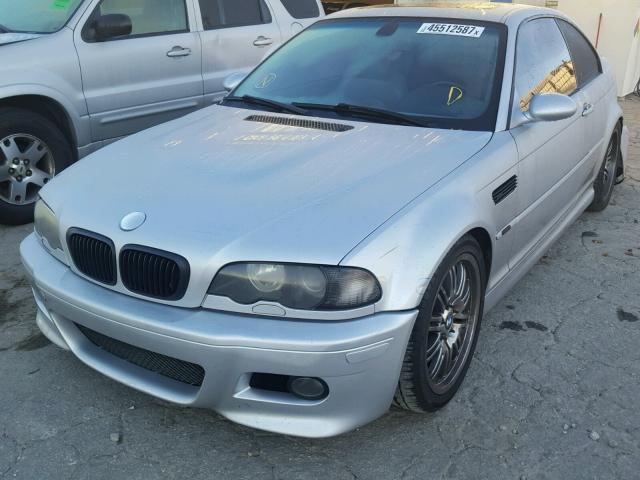 WBSBL93414PN58352 - 2004 BMW M3 SILVER photo 2