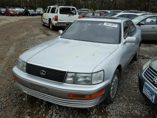 JT8UF11EXM0089130 - 1991 LEXUS LS 400 SILVER photo 2