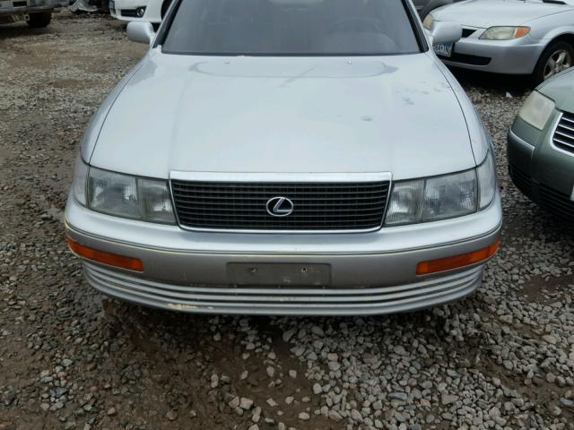 JT8UF11EXM0089130 - 1991 LEXUS LS 400 SILVER photo 9