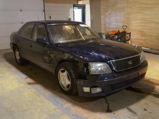 JT8BH28F9W0114429 - 1998 LEXUS LS BLUE photo 1