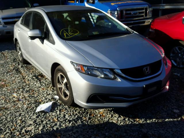 2HGFB2F76FH554153 - 2015 HONDA CIVIC SE SILVER photo 1