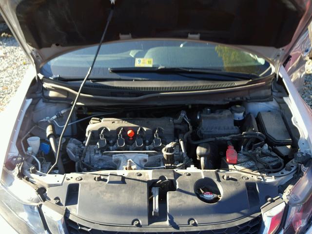 2HGFB2F76FH554153 - 2015 HONDA CIVIC SE SILVER photo 7