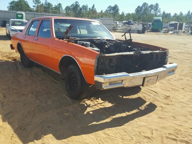 1G1BL69Z4GY135216 - 1986 CHEVROLET CAPRICE ORANGE photo 1