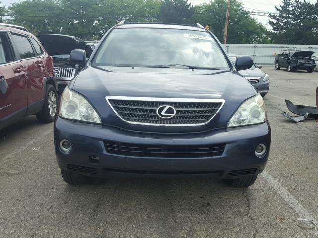 JTJHW31U460011626 - 2006 LEXUS RX 400 BLUE photo 9