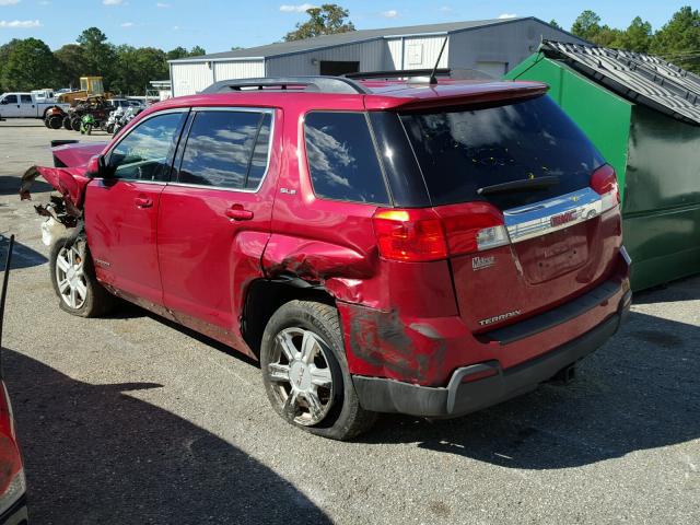 2GKALREK9F6268527 - 2015 GMC TERRAIN SL RED photo 3