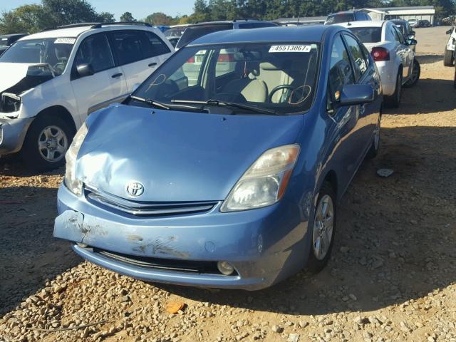 JTDKB20U277583075 - 2007 TOYOTA PRIUS BLUE photo 2