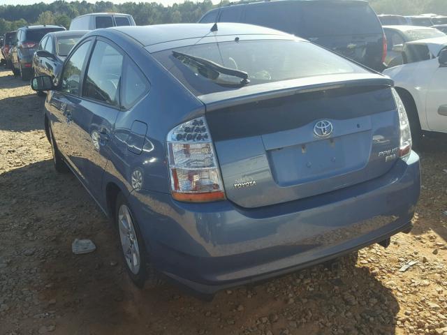 JTDKB20U277583075 - 2007 TOYOTA PRIUS BLUE photo 3