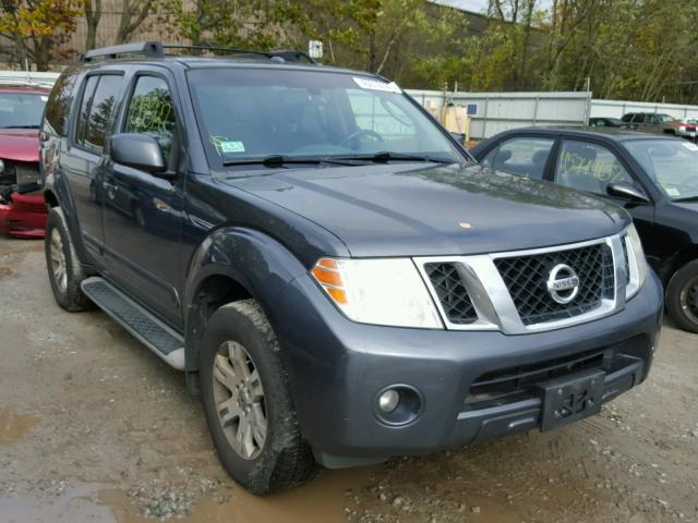 5N1AR1NB8AC620598 - 2010 NISSAN PATHFINDER GRAY photo 1