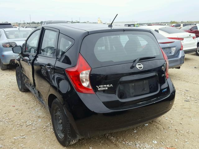 3N1CE2CP6FL375005 - 2015 NISSAN VERSA NOTE BLACK photo 3