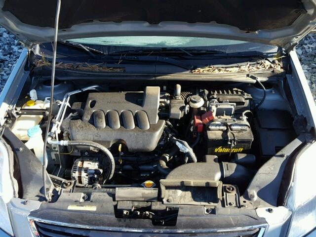 3N1AB6AP1CL718356 - 2012 NISSAN SENTRA 2.0 GRAY photo 7