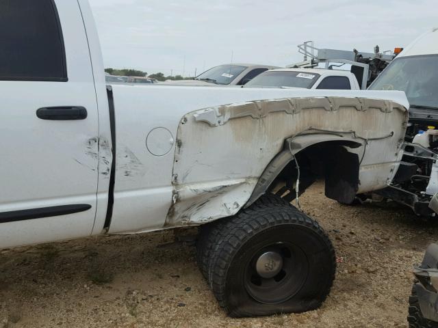 3D7MS48C05G703947 - 2005 DODGE RAM 3500 S WHITE photo 9