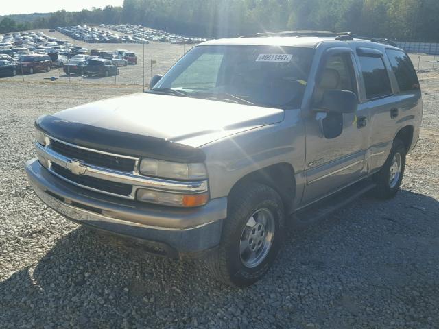 1GNEK13T0YJ190312 - 2000 CHEVROLET TAHOE K150 TAN photo 2