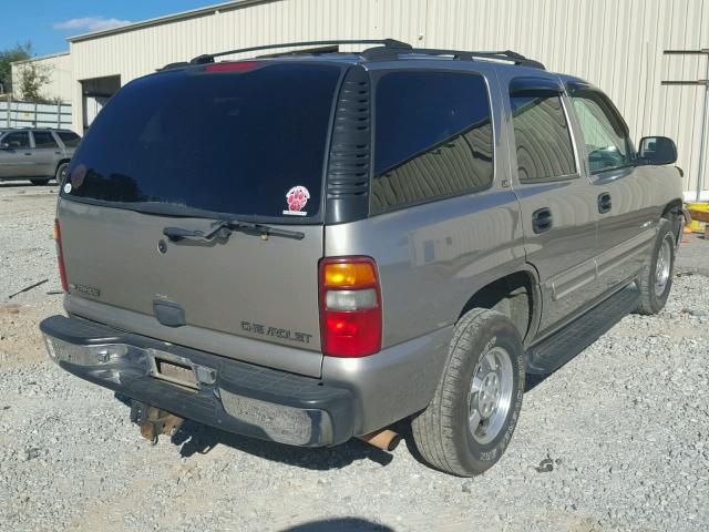 1GNEK13T0YJ190312 - 2000 CHEVROLET TAHOE K150 TAN photo 4