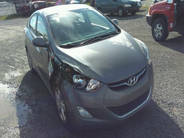 5NPDH4AEXDH225479 - 2013 HYUNDAI ELANTRA GL GRAY photo 1