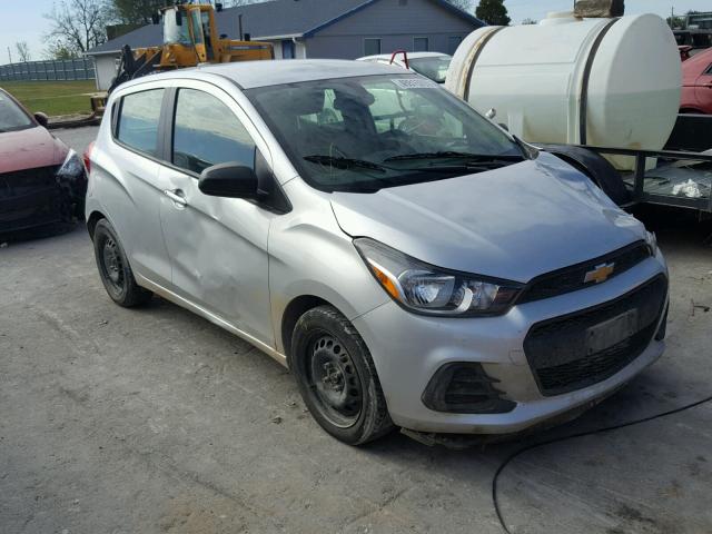 KL8CB6SAXGC570007 - 2016 CHEVROLET SPARK LS SILVER photo 1