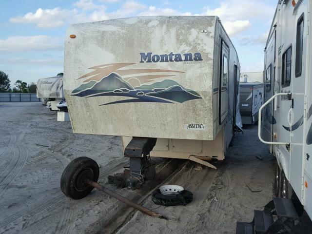 4YDF32523X4050057 - 1999 MOAN TRAILER WHITE photo 2