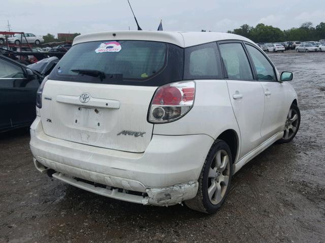 2T1KR32E97C640989 - 2007 TOYOTA COROLLA MA WHITE photo 4