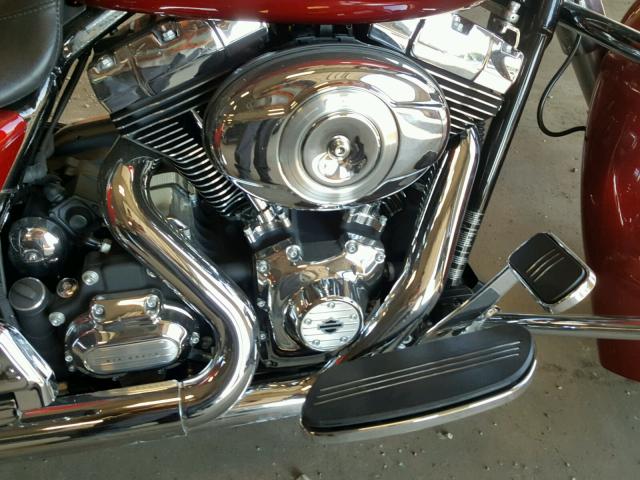 1HD1KBM14DB664016 - 2013 HARLEY-DAVIDSON FLHX STREE RED photo 7