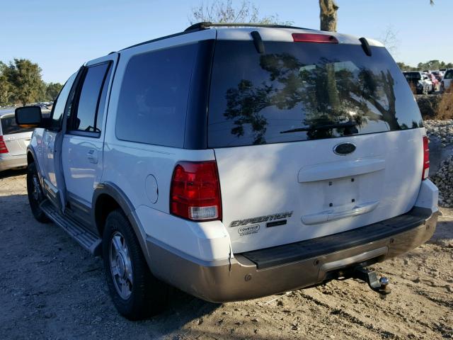 1FMPU17L44LB48161 - 2004 FORD EXPEDITION WHITE photo 3