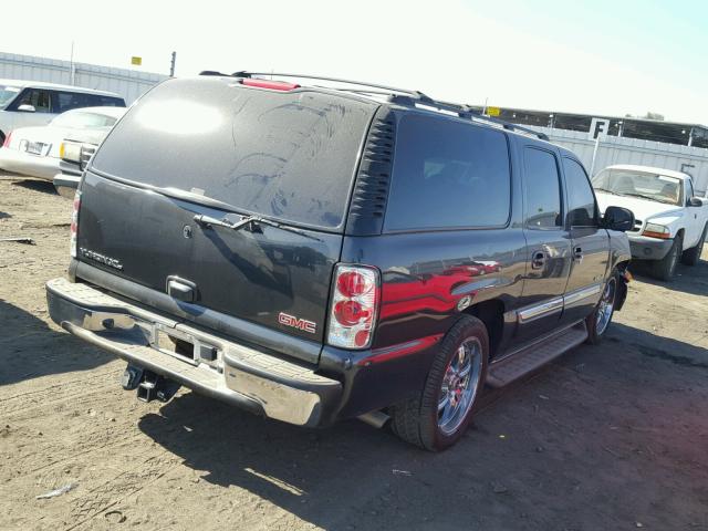 3GKEC16T94G179343 - 2004 GMC YUKON XL C BLACK photo 4