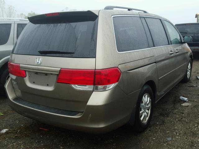 5FNRL38788B102094 - 2008 HONDA ODYSSEY GOLD photo 4