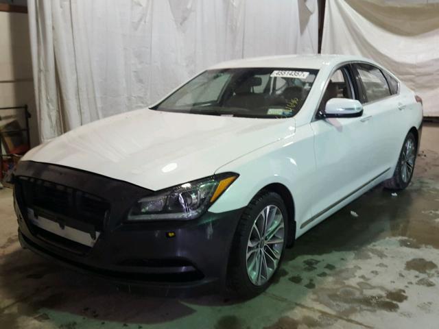 KMHGN4JE3GU134260 - 2016 HYUNDAI GENESIS 3. WHITE photo 2