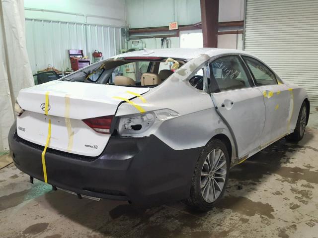 KMHGN4JE3GU134260 - 2016 HYUNDAI GENESIS 3. WHITE photo 4