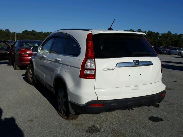 5J6RE38729L034331 - 2009 HONDA CR-V EXL WHITE photo 3