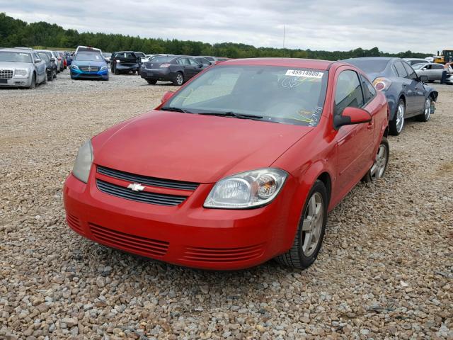 1G1AF1F53A7105855 - 2010 CHEVROLET COBALT 2LT RED photo 2