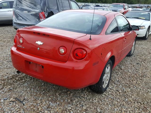 1G1AF1F53A7105855 - 2010 CHEVROLET COBALT 2LT RED photo 4