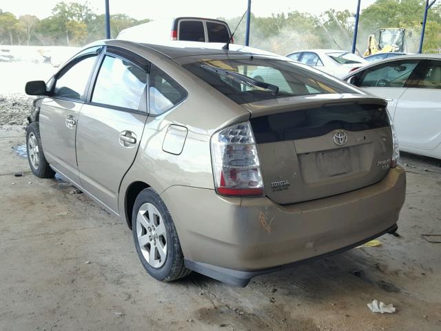 JTDKB20U863187304 - 2006 TOYOTA PRIUS GOLD photo 3