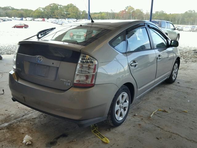 JTDKB20U863187304 - 2006 TOYOTA PRIUS GOLD photo 4