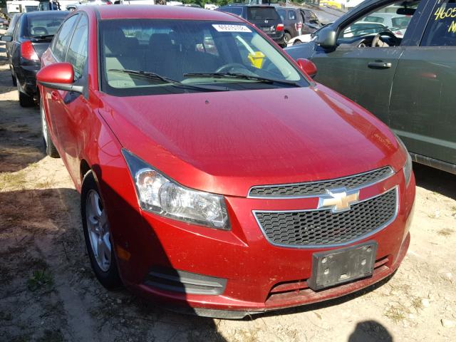 1G1PE5S96B7235661 - 2011 CHEVROLET CRUZE LT RED photo 1