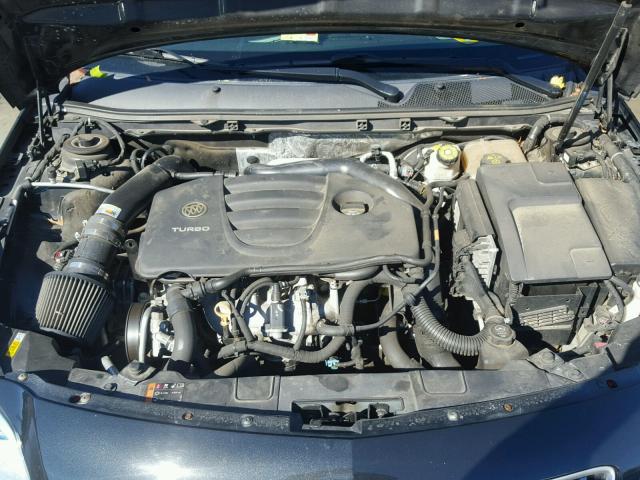 2G4GV5GV9C9143680 - 2012 BUICK REGAL GS BLACK photo 7