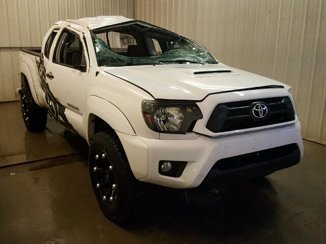 5TEUU42N68Z562244 - 2008 TOYOTA TACOMA WHITE photo 1