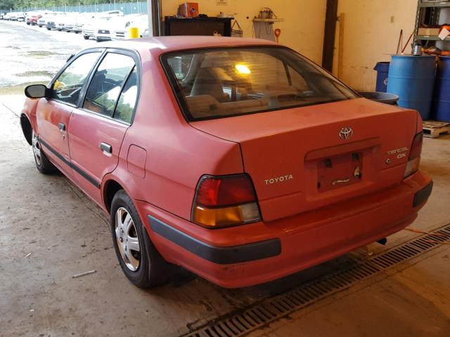 JT2BC52L3T7048911 - 1996 TOYOTA TERCEL DX RED photo 3