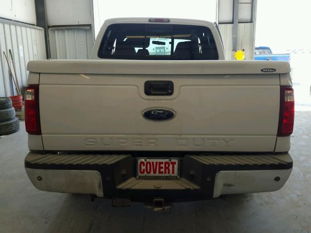 1FTSW20558EE00262 - 2008 FORD F250 SUPER WHITE photo 6