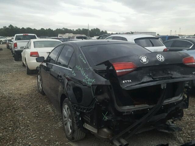 3VW2B7AJ7HM218882 - 2017 VOLKSWAGEN JETTA S 黑色 照片 3