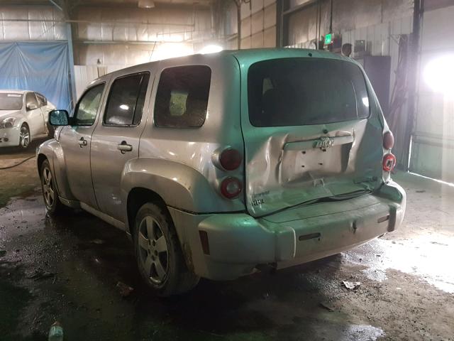 3GNCA13B39S580001 - 2009 CHEVROLET HHR LS Plata foto 3