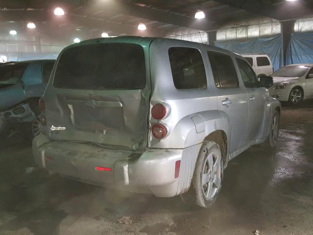 3GNCA13B39S580001 - 2009 CHEVROLET HHR LS Plata foto 4