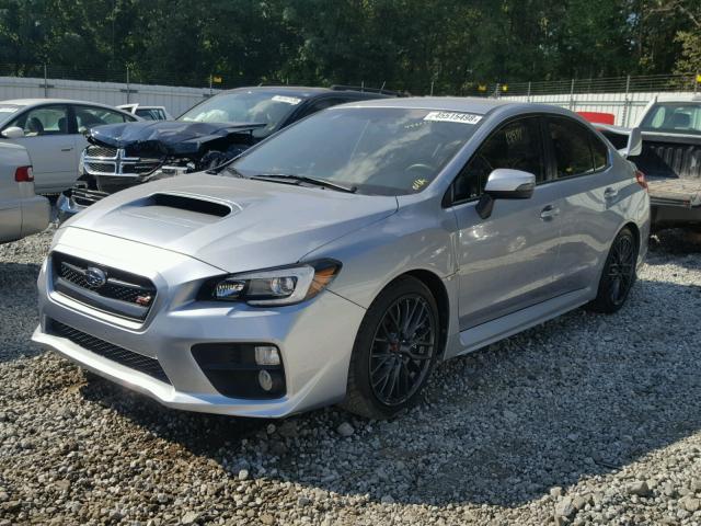 JF1VA2V68H9812218 - 2017 SUBARU WRX STI SILVER photo 2