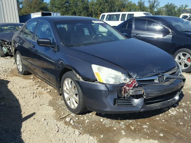 1HGCM66556A035645 - 2006 HONDA ACCORD GRAY photo 1