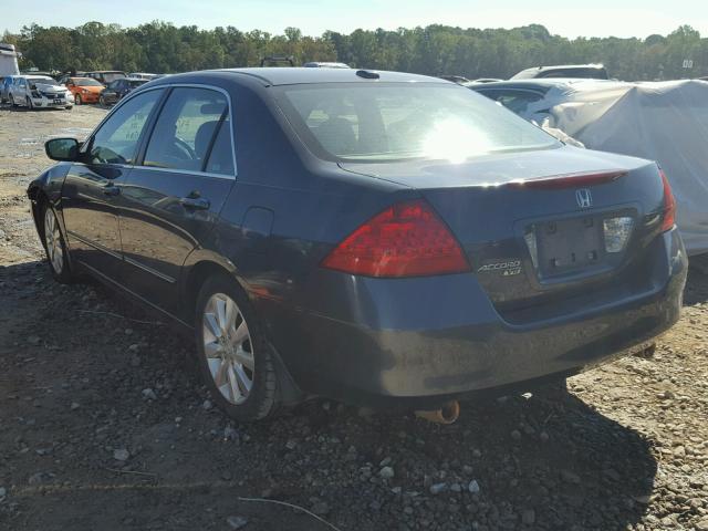 1HGCM66556A035645 - 2006 HONDA ACCORD GRAY photo 3