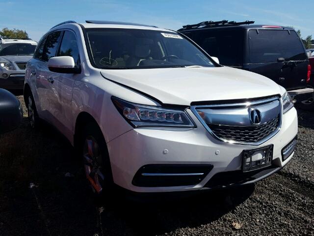 5FRYD4H88FB029585 - 2015 ACURA MDX ADVANC 白色 照片 1